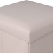 ESTIA ΣΚΑΜΠΟ CUBE LEATHER ΜΕ ΑΠΟΘΗΚΕΥΤΙΚΟ ΧΩΡΟ TAUPE