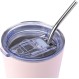 HOMELY ΘΕΡΜΟΣ MUG 400ml ROSE QUARTZ
