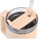 HOMELY ΘΕΡΜΟΣ STRAW TUMBLER 900ml SANDSTONE