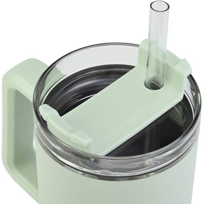 HOMELY ΘΕΡΜΟΣ STRAW TUMBLER 900ml SEAFOAM