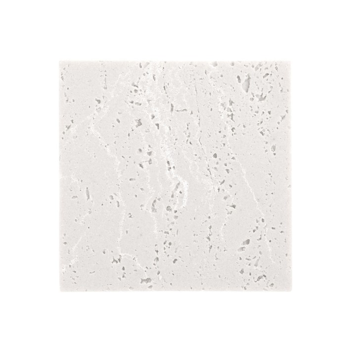 ESTIA ΣΟΥΒΕΡ ΜΕ ΟΨΗ TRAVERTINE 10x10cm ΣΕΤ 4ΤΕΜ.