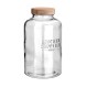 ESTIA ΔΟΧΕΙΟ ΑΠΟΘΗΚΕΥΣΗΣ ALLURE ΓΥΑΛΙΝΟ 3500ml 15x15x26cm