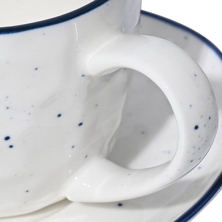 ESTIA ΦΛΥΤΖΑΝΙ ΚΑΦΕ PEBBLES ΠΟΡΣΕΛΑΝΗ 120ml ΜΕ ΠΙΑΤΑΚΙ
