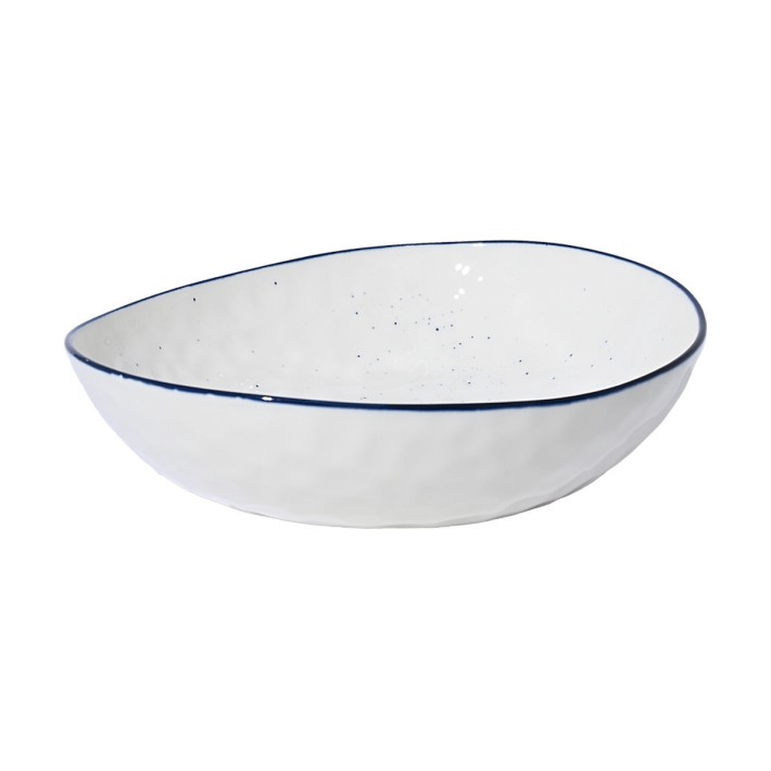 ESTIA ΠΙΑΤΟ ΒΑΘΥ PEBBLES ΠΟΡΣΕΛΑΝΙΝΟ 20cm