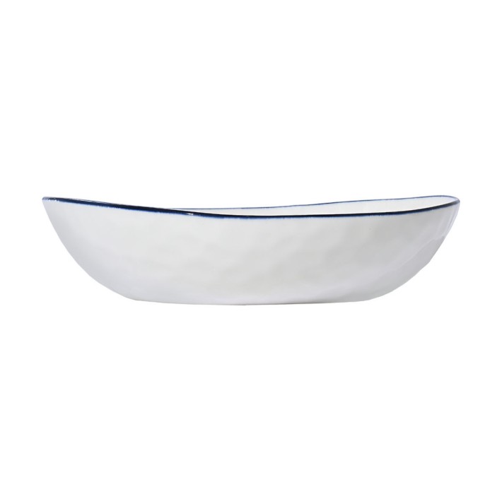 ESTIA ΠΙΑΤΟ ΒΑΘΥ PEBBLES ΠΟΡΣΕΛΑΝΙΝΟ 20cm