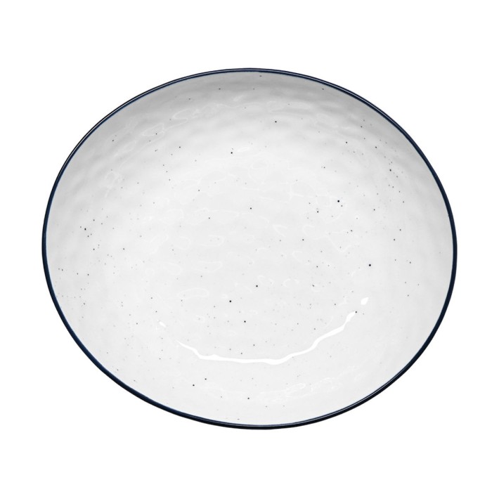 ESTIA ΠΙΑΤΟ ΒΑΘΥ PEBBLES ΠΟΡΣΕΛΑΝΙΝΟ 20cm