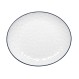 ESTIA ΠΙΑΤΟ ΡΗΧΟ PEBBLES ΠΟΡΣΕΛΑΝΙΝΟ 28cm