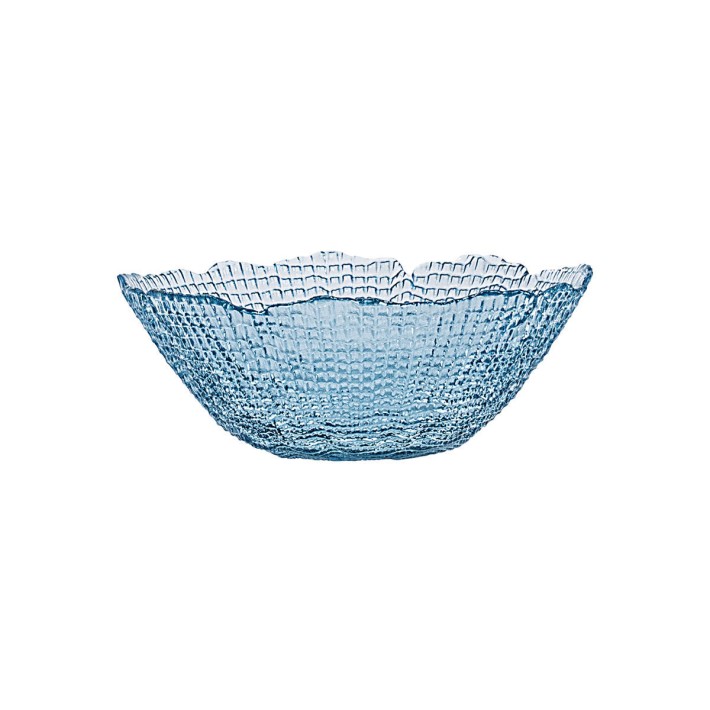ESTIA ΜΠΟΛ ΓΥΑΛΙΝΟ ROCHE 16x5cm ΜΠΛΕ