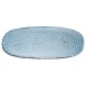 ESTIA ΔΙΣΚΟΣ ΣΕΡΒΙΡΙΣΜΑΤΟΣ  ROCHE ΓΥΑΛΙΝΟΣ 42x17x2cm ΜΠΛΕ