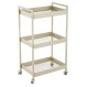 ESTIA ORGANIZATION TROLLEY ALLURE 4-TIER IVORY