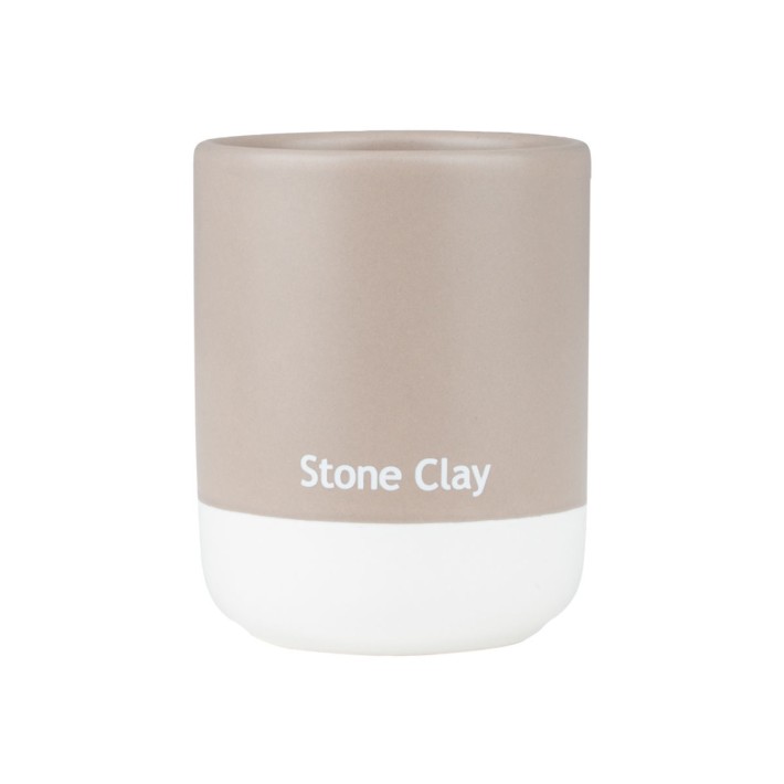 ESTIA ΠΟΤΗΡΑΚΙ ΜΠΑΝΙΟΥ TONE LAB ΚΕΡΑΜΙΚΟ STONECLAY