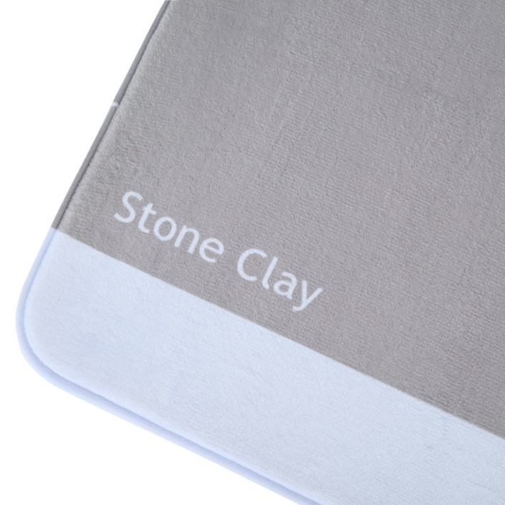 ESTIA ΤΑΠΕΤΟ ΜΠΑΝΙΟΥ TONE LAB 50x80cm STONE CLAY