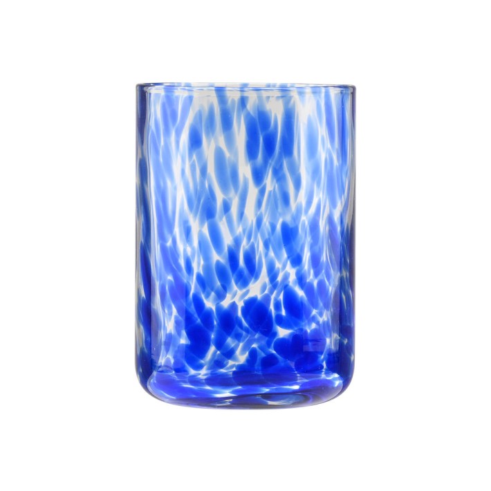 ESTIA ΠΟΤΗΡΙ ΝΕΡΟΥ ΧΑΜΗΛΟ COLORBURST ΓΥΑΛΙΝΟ 360ml ΜΠΛΕ 