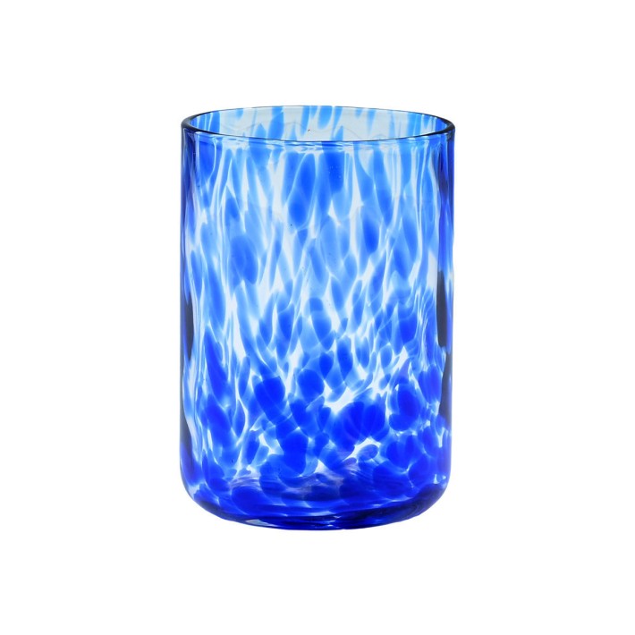 ESTIA ΠΟΤΗΡΙ ΝΕΡΟΥ ΧΑΜΗΛΟ COLORBURST ΓΥΑΛΙΝΟ 360ml ΜΠΛΕ