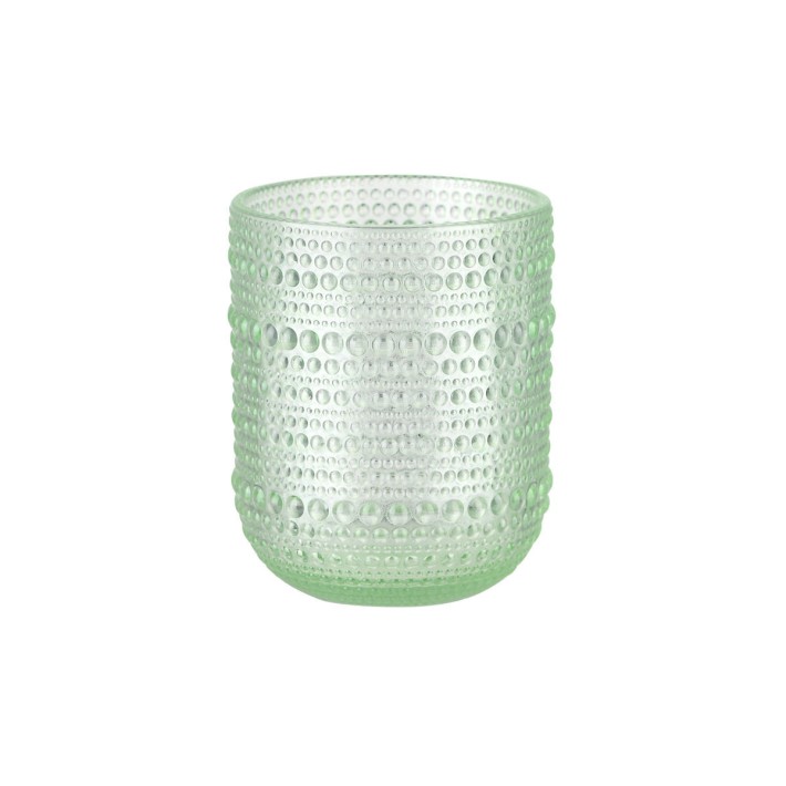 ESTIA ΠΟΤΗΡΙ ΝΕΡΟΥ ΧΑΜΗΛΟ DOTS ΓΥΑΛΙΝΟ 273ml ΠΡΑΣΙΝΟ