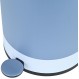 ESTIA ΧΑΡΤΟΔΟΧΕΙΟ ΜΠΑΝΙΟΥ TONE LAB SOFT CLOSE 6lt OPAL BLUE