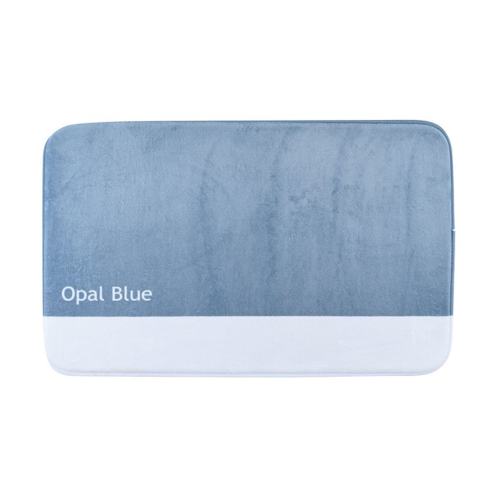 ESTIA ΤΑΠΕΤΟ ΜΠΑΝΙΟΥ TONE LAB 50x80cm OPAL BLUE
