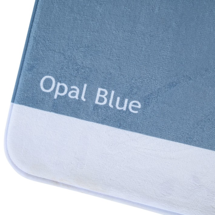 ESTIA ΤΑΠΕΤΟ ΜΠΑΝΙΟΥ TONE LAB 50x80cm OPAL BLUE
