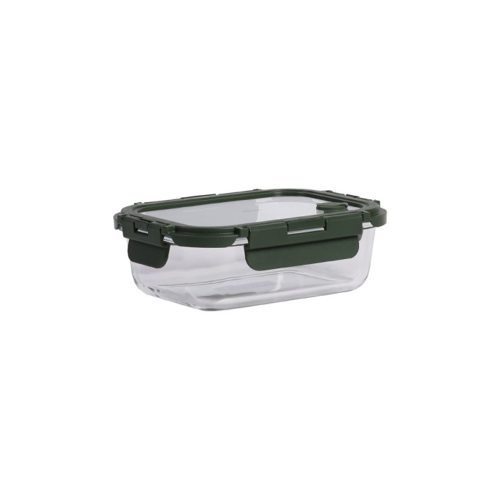 ESTIA ΦΑΓΗΤΟΔΟΧΕΙΟ CLICK&SEAL 660ml 17x12.5x5.2cm OLIVE