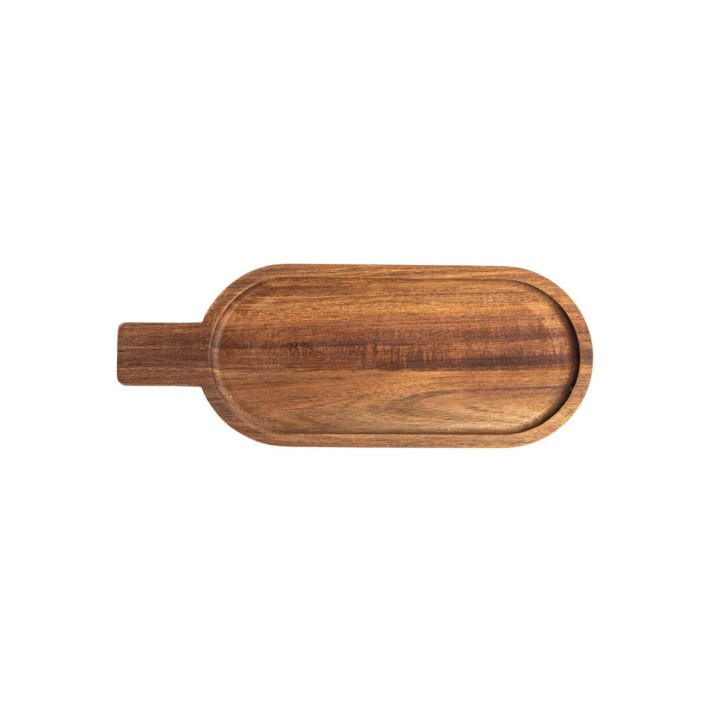 ESTIA ΔΙΣΚΟΣ ΣΕΡΒΙΡΙΣΜΑΤΟΣ ALLURE 33.5x13x2cm ΟΒΑΛ ΜΕ ΧΕΡΟΥΛΙ
