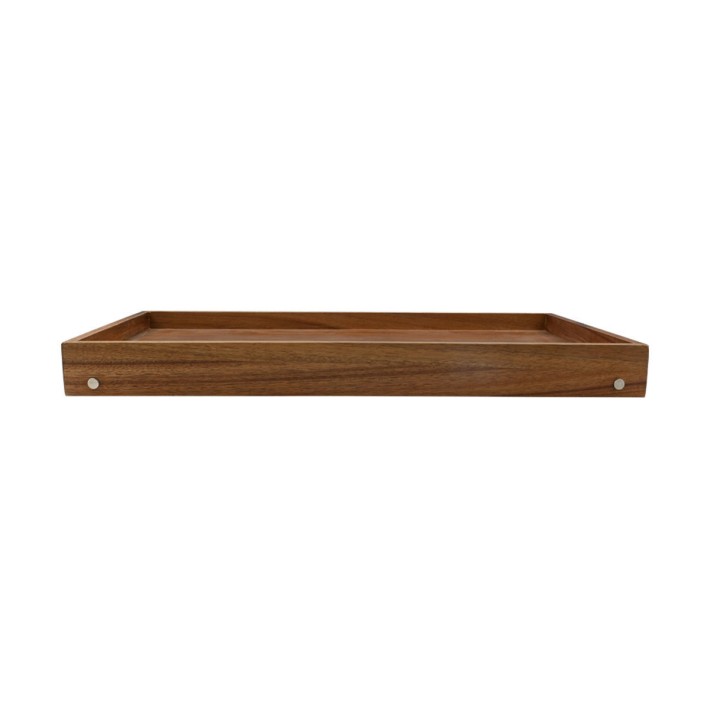 ESTIA ΔΙΣΚΟΣ ΣΕΡΒΙΡΙΣΜΑΤΟΣ ALLURE 50x30x25cm ME ΑΝΑΔΙΠΛΟΥΜΕΝΑ ΠΟΔΙΑ