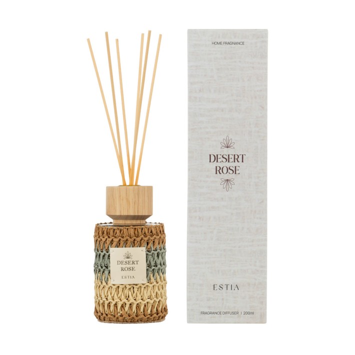 ESTIA ΑΡΩΜΑΤΙΚΟ ΧΩΡΟΥ ΜΕ ΣΤΙΚ DESERT ROSE 200ml