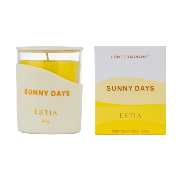 ESTIA ΑΡΩΜΑΤΙΚΟ ΚΕΡΙ SUNNY DAYS 200gr