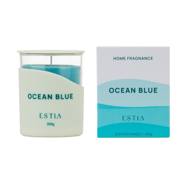 ESTIA ΑΡΩΜΑΤΙΚΟ ΚΕΡΙ OCEAN BLUE 200gr