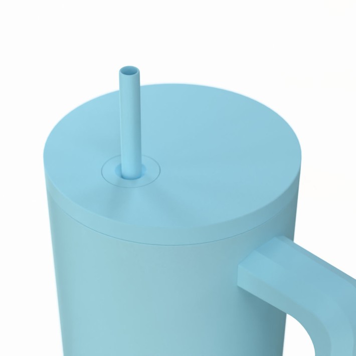 ESTIA ΘΕΡΜΟΣ STRAW TUMBLER XL SAVE THE AEGEAN 900ml ARCTIC