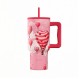 ESTIA ΘΕΡΜΟΣ STRAW TUMBLER XL SAVE THE AEGEAN 900ml LOVE ASCEND
