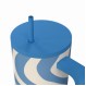ESTIA ΘΕΡΜΟΣ STRAW TUMBLER XL SAVE THE AEGEAN 900ml OCEAN WAVES