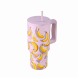 ESTIA ΘΕΡΜΟΣ STRAW TUMBLER XL SAVE THE AEGEAN 900ml BANANA MOOD
