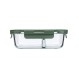 ESTIA ΦΑΓΗΤΟΔΟΧΕΙΟ CLICK&SEAL 2 ΘΕΣΕΩΝ ΜΕ ΑΕΡΑΓΩΓΟ 1030ml OLIVE