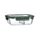 ESTIA ΦΑΓΗΤΟΔΟΧΕΙΟ CLICK&SEAL 2 ΘΕΣΕΩΝ ΜΕ ΑΕΡΑΓΩΓΟ 1030ml OLIVE