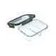 ESTIA ΦΑΓΗΤΟΔΟΧΕΙΟ CLICK&SEAL 2 ΘΕΣΕΩΝ ΜΕ ΑΕΡΑΓΩΓΟ 1030ml OLIVE