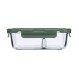 ESTIA ΦΑΓΗΤΟΔΟΧΕΙΟ CLICK&SEAL 2 ΘΕΣΕΩΝ ΜΕ ΑΕΡΑΓΩΓΟ 1460ml OLIVE
