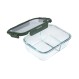 ESTIA ΦΑΓΗΤΟΔΟΧΕΙΟ CLICK&SEAL 2 ΘΕΣΕΩΝ ΜΕ ΑΕΡΑΓΩΓΟ 1460ml OLIVE