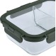 ESTIA ΦΑΓΗΤΟΔΟΧΕΙΟ CLICK&SEAL 2 ΘΕΣΕΩΝ ΜΕ ΑΕΡΑΓΩΓΟ 1460ml OLIVE