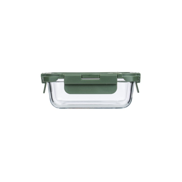 ESTIA ΦΑΓΗΤΟΔΟΧΕΙΟ CLICK&SEAL 370ml 14.5x10.5x4.7cm OLIVE