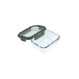 ESTIA ΦΑΓΗΤΟΔΟΧΕΙΟ CLICK&SEAL 370ml 14.5x10.5x4.7cm OLIVE