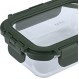 ESTIA ΦΑΓΗΤΟΔΟΧΕΙΟ CLICK&SEAL 370ml 14.5x10.5x4.7cm OLIVE