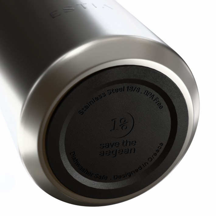ESTIA ΘΕΡΜΟΣ FLOW  SAVE THE AEGEAN 500ml BRUSHED