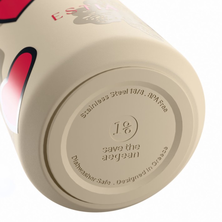 ESTIA ΘΕΡΜΟΣ FLOW  SAVE THE AEGEAN 500ml TENDER LACE