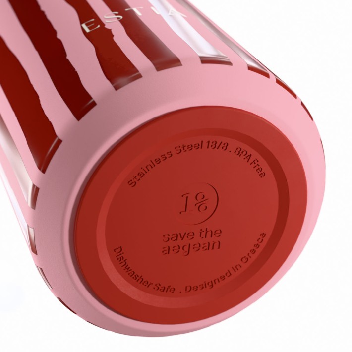 ESTIA ΘΕΡΜΟΣ FLOW  SAVE THE AEGEAN 500ml VIVA STRIPE