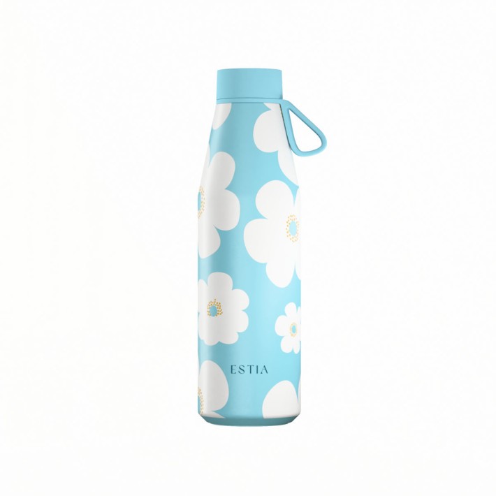 ESTIA ΘΕΡΜΟΣ FLOW  SAVE THE AEGEAN 500ml BLUE DAISY