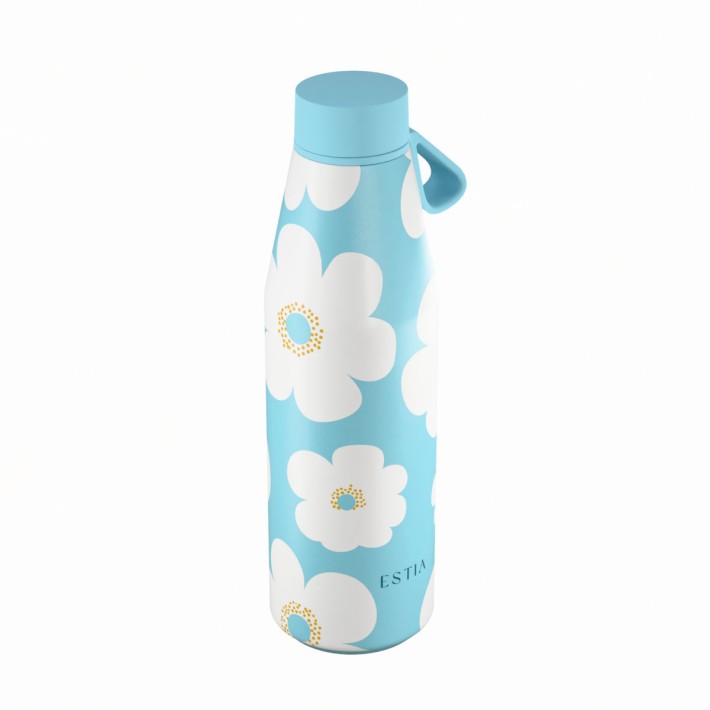 ESTIA ΘΕΡΜΟΣ FLOW  SAVE THE AEGEAN 500ml BLUE DAISY