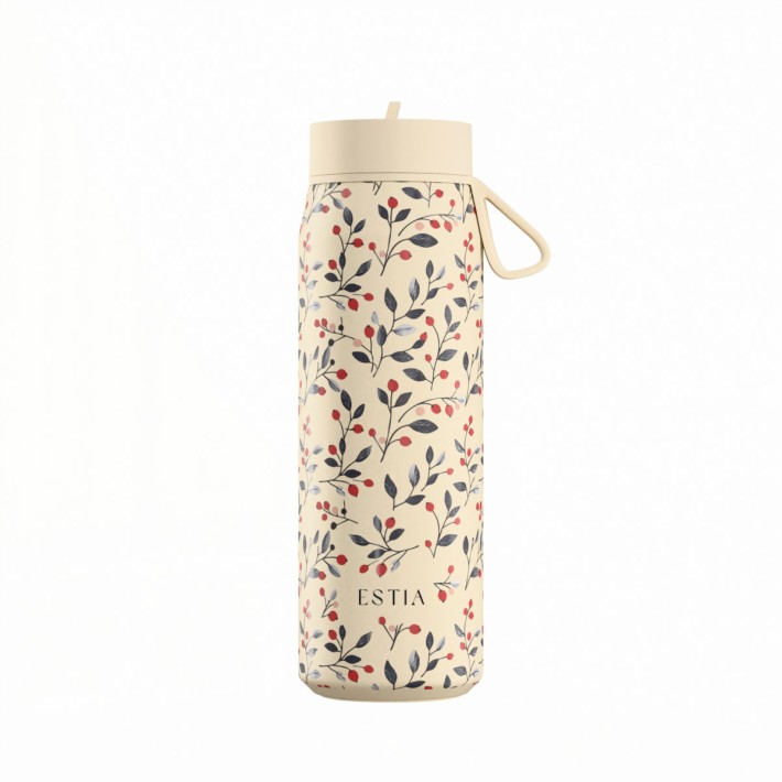 ESTIA ΘΕΡΜΟΣ PULSE  SAVE THE AEGEAN 500ml BLOOM BEIGE