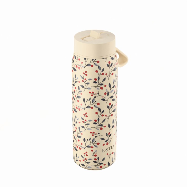 ESTIA ΘΕΡΜΟΣ PULSE  SAVE THE AEGEAN 500ml BLOOM BEIGE