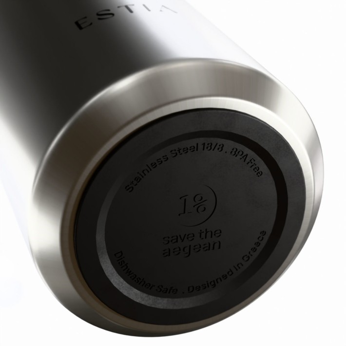 ESTIA ΘΕΡΜΟΣ LENS SAVE THE AEGEAN 360ml BRUSHED