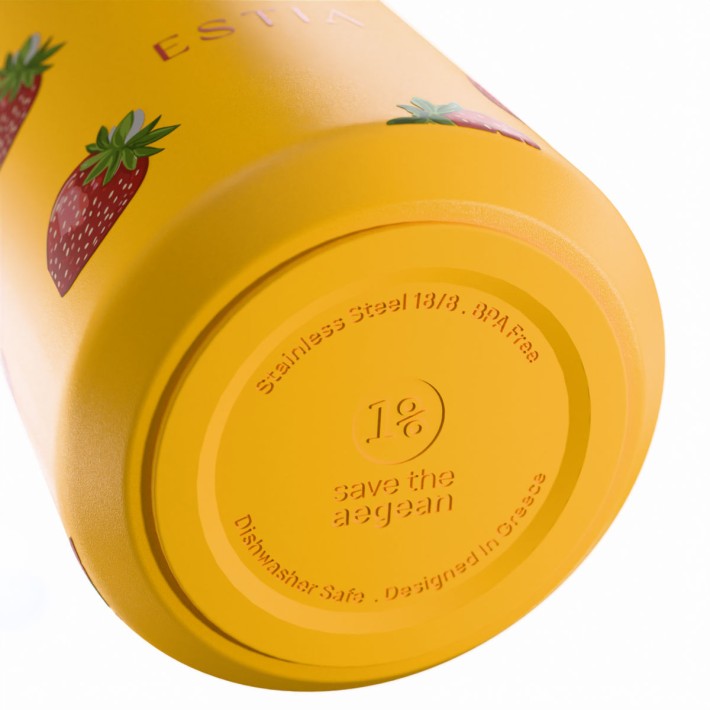 ESTIA ΘΕΡΜΟΣ LENS SAVE THE AEGEAN 360ml BERRY BRIGHT